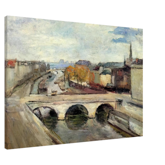 Henri Matisse - THE POT SAINT MICHEL IN PARIS 1900 Canvas - 20x30 cm / 8x12 inches-canvas