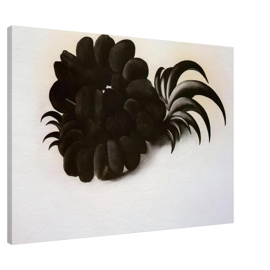 Georgia O'Keeffe - Eagle Claw and Bean Necklace Canvas - 20x30 cm / 8x12 inches-canvas