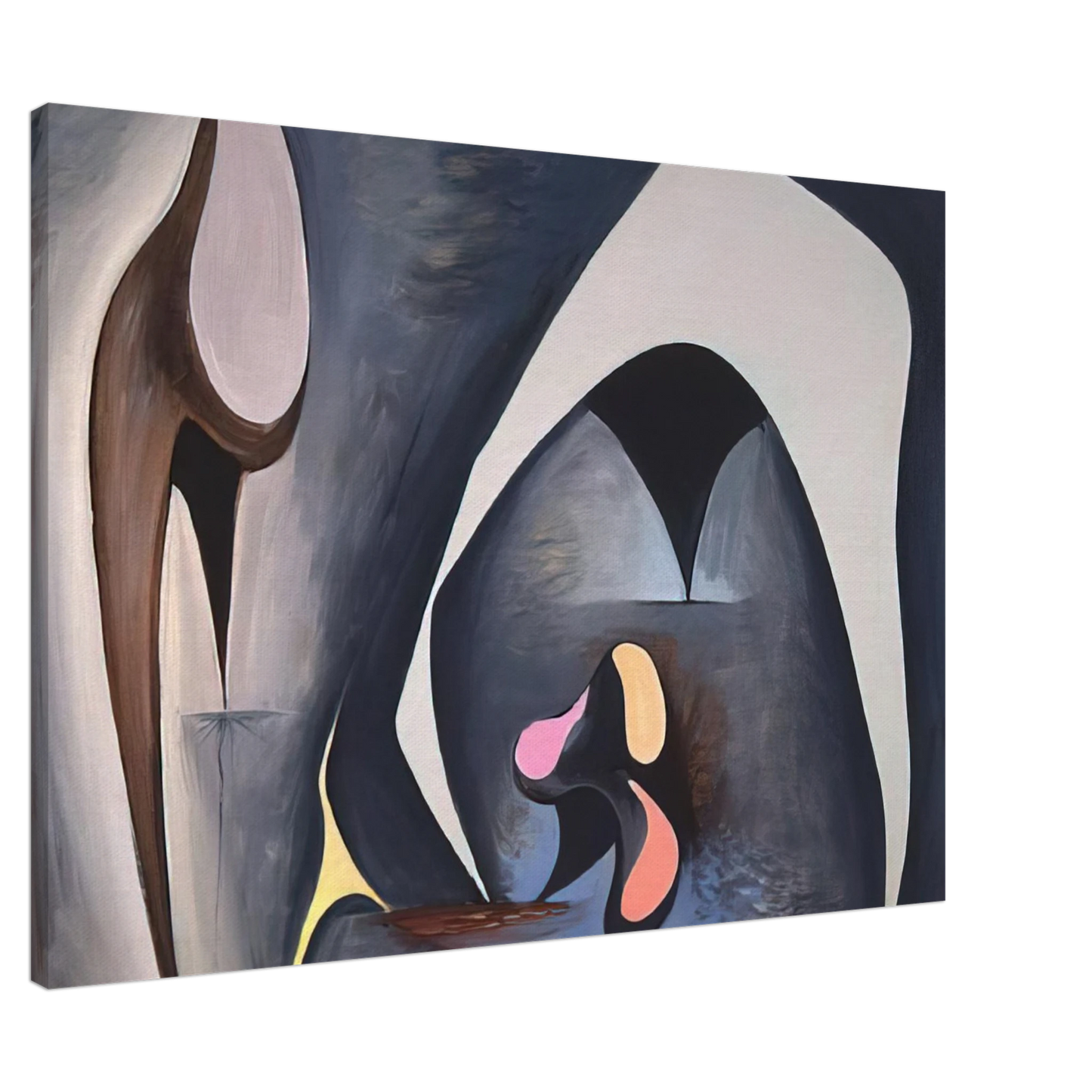 Lorser Feitelson - Magical Forms - 1945 Canvas - Default Title-canvas