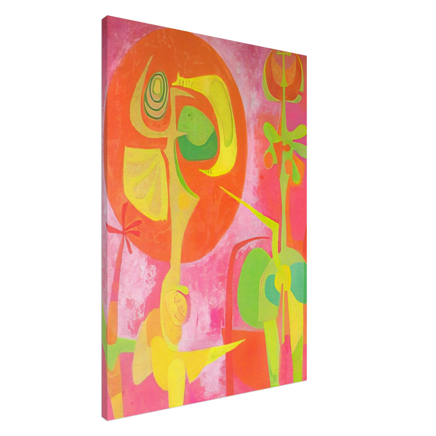 Pedro Coronel - Canto de soles. Paris Canvas - 20x30 cm / 8x12 inches-canvas