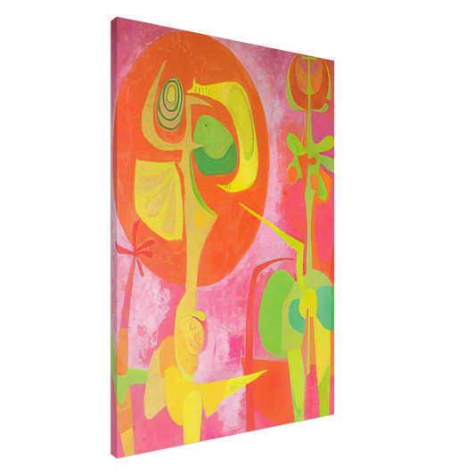 Pedro Coronel - Canto de soles. Paris Canvas - 20x30 cm / 8x12 inches-canvas