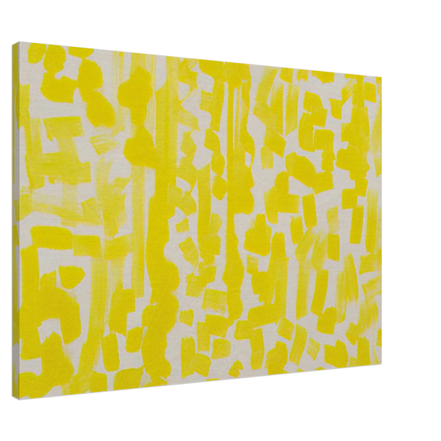 Ad Reinhardt - Yellow Painting - 1949 Canvas - 20x30 cm / 8x12 inches-canvas