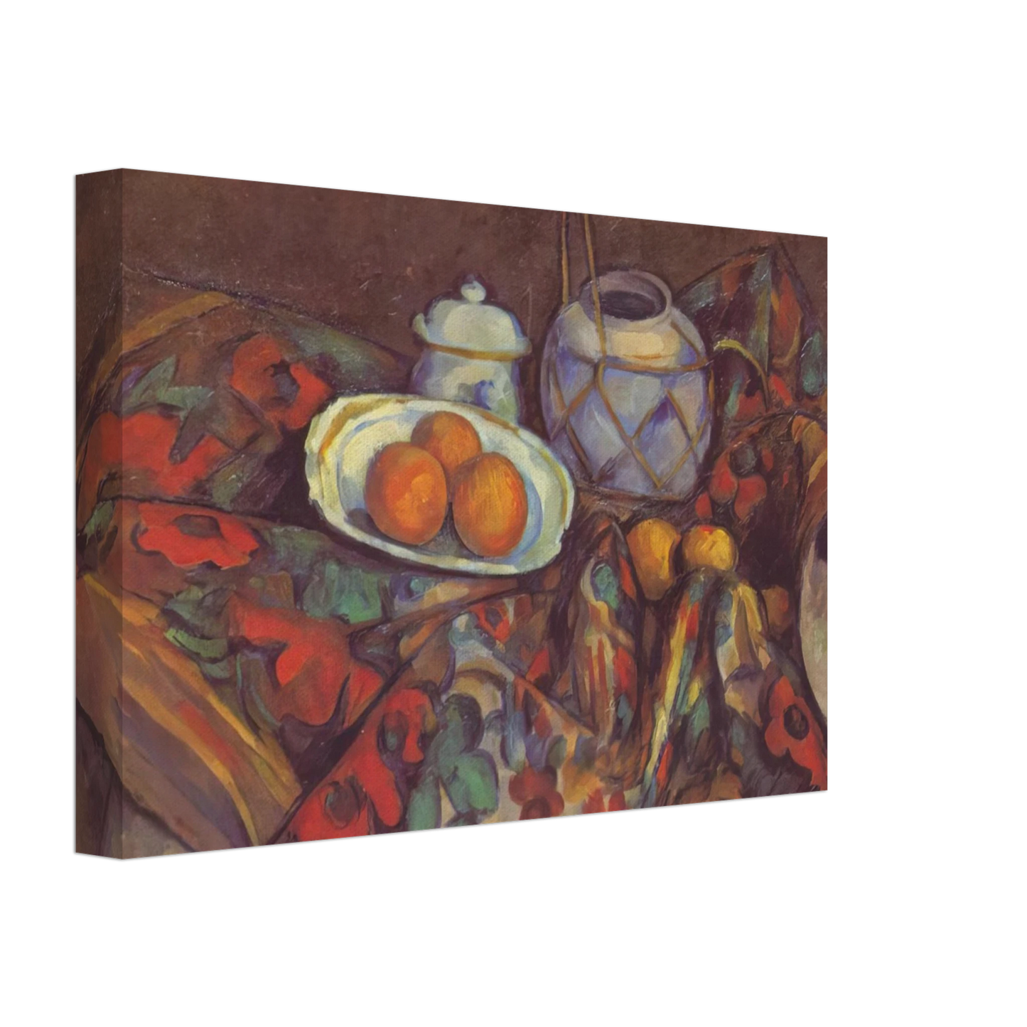 Paul Cezanne - Still Life with Oranges Canvas - 40x60 cm / 16x24 inches-canvas