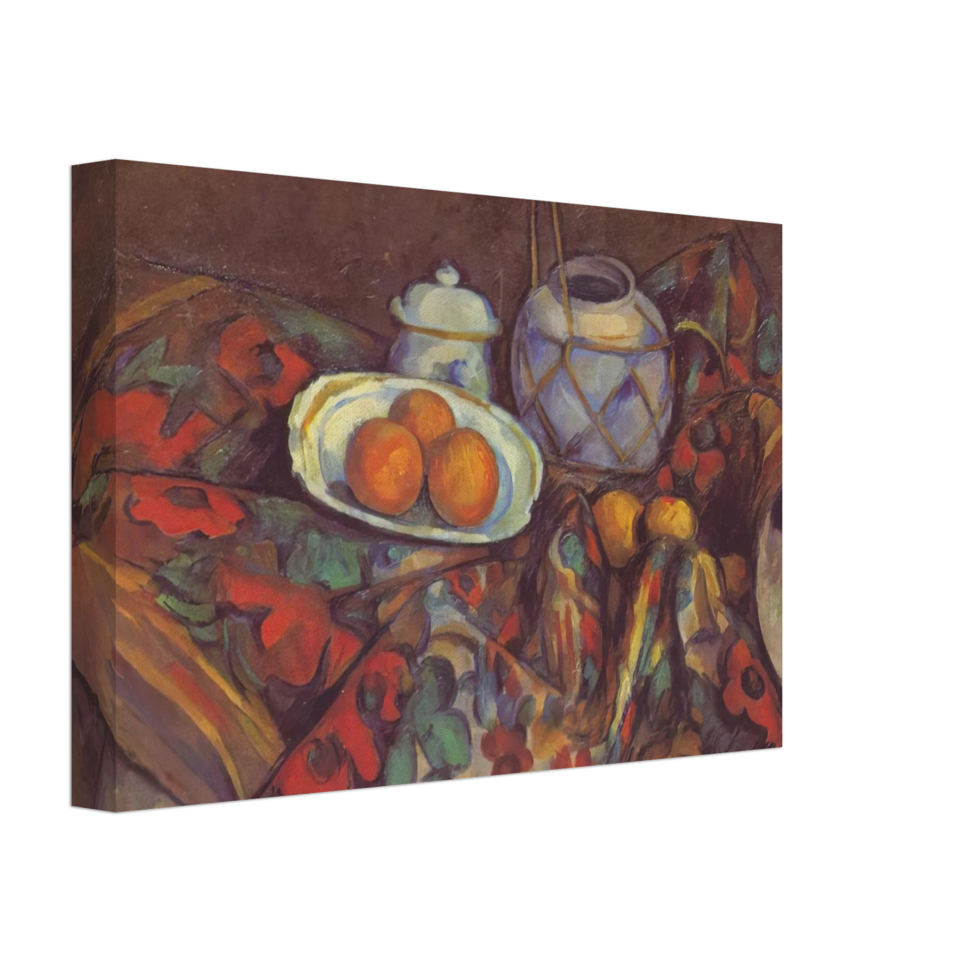 Paul Cezanne - Still Life with Oranges Canvas - 40x60 cm / 16x24 inches-canvas