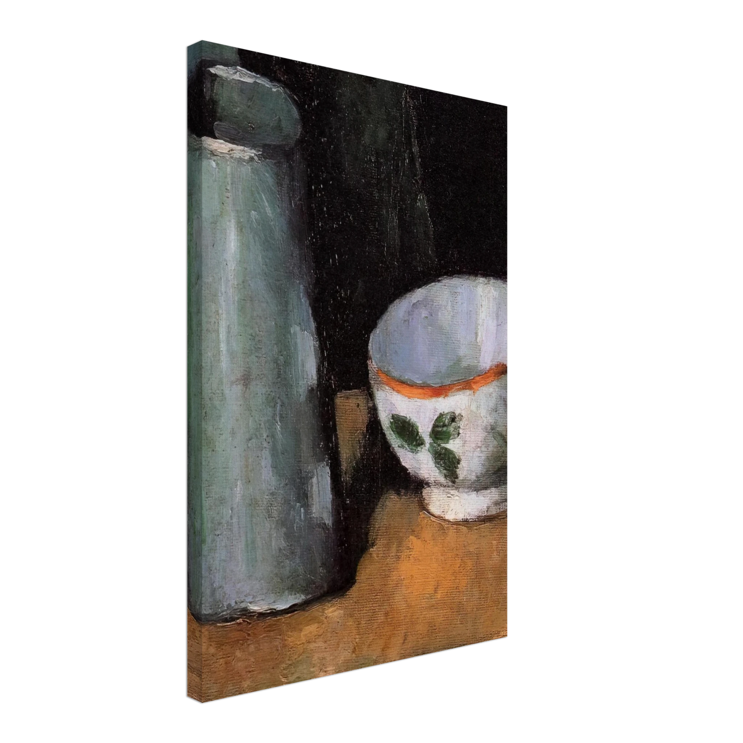 Paul Cezanne - Still Life, Bowl and Milk Jug Canvas - 70x100 cm / 28x40 inches-canvas