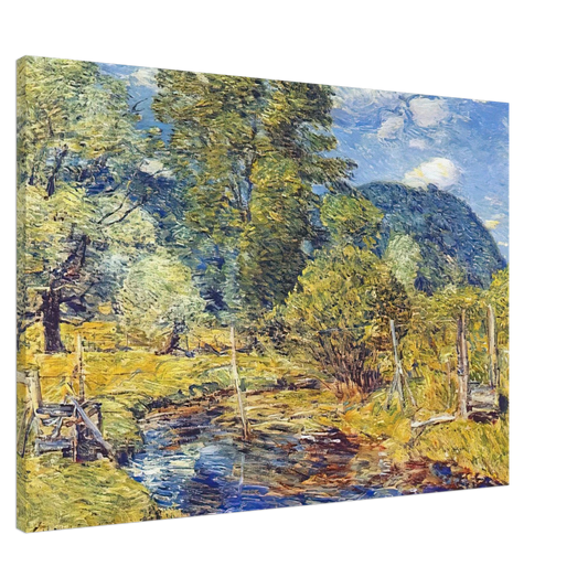 Childe Hassam - Bedford Hills Canvas - 20x30 cm / 8x12 inches-canvas