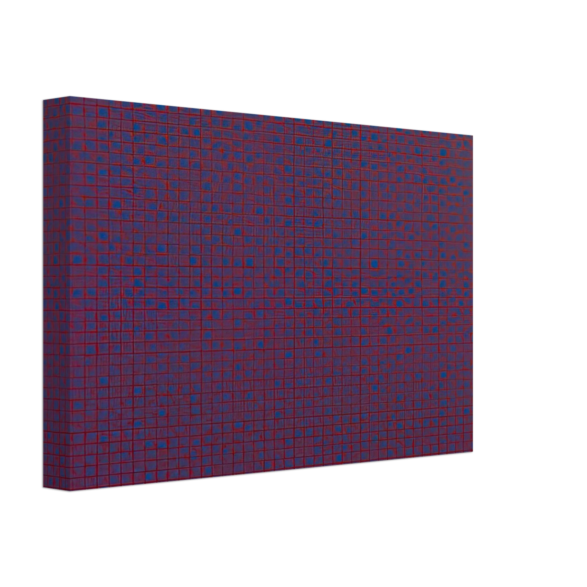 Francois Morellet - 4 trames 22Ã‚Â°5, 45Ã‚Â°, 67Ã‚Â°5, 90Ã‚Â° - 1969 Canvas - 70x100 cm / 28x40 inches-canvas