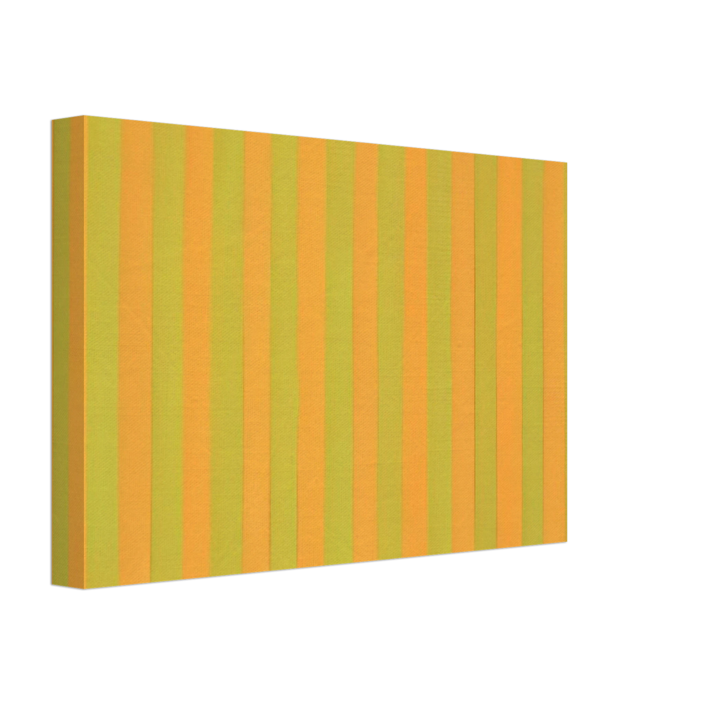 Gene Davis - Two Yellows - 1959 Canvas - 40x60 cm / 16x24 inches-canvas