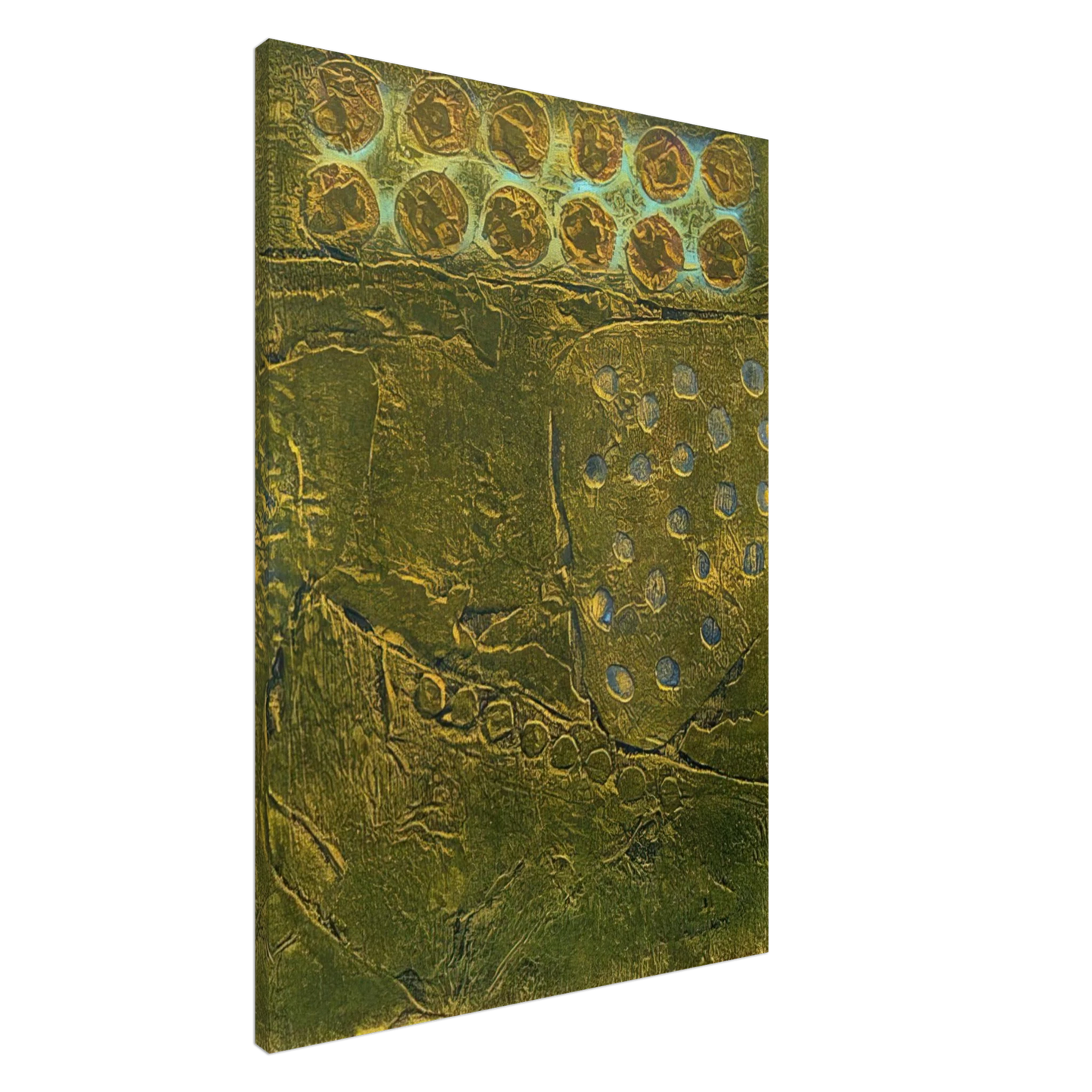 Hiroyuki Tajima - Rhizome - 1969 Canvas - 20x30 cm / 8x12 inches-canvas