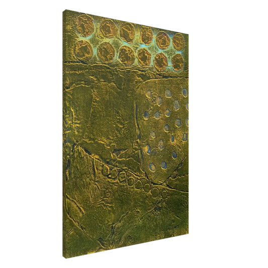 Hiroyuki Tajima - Rhizome - 1969 Canvas - 20x30 cm / 8x12 inches-canvas