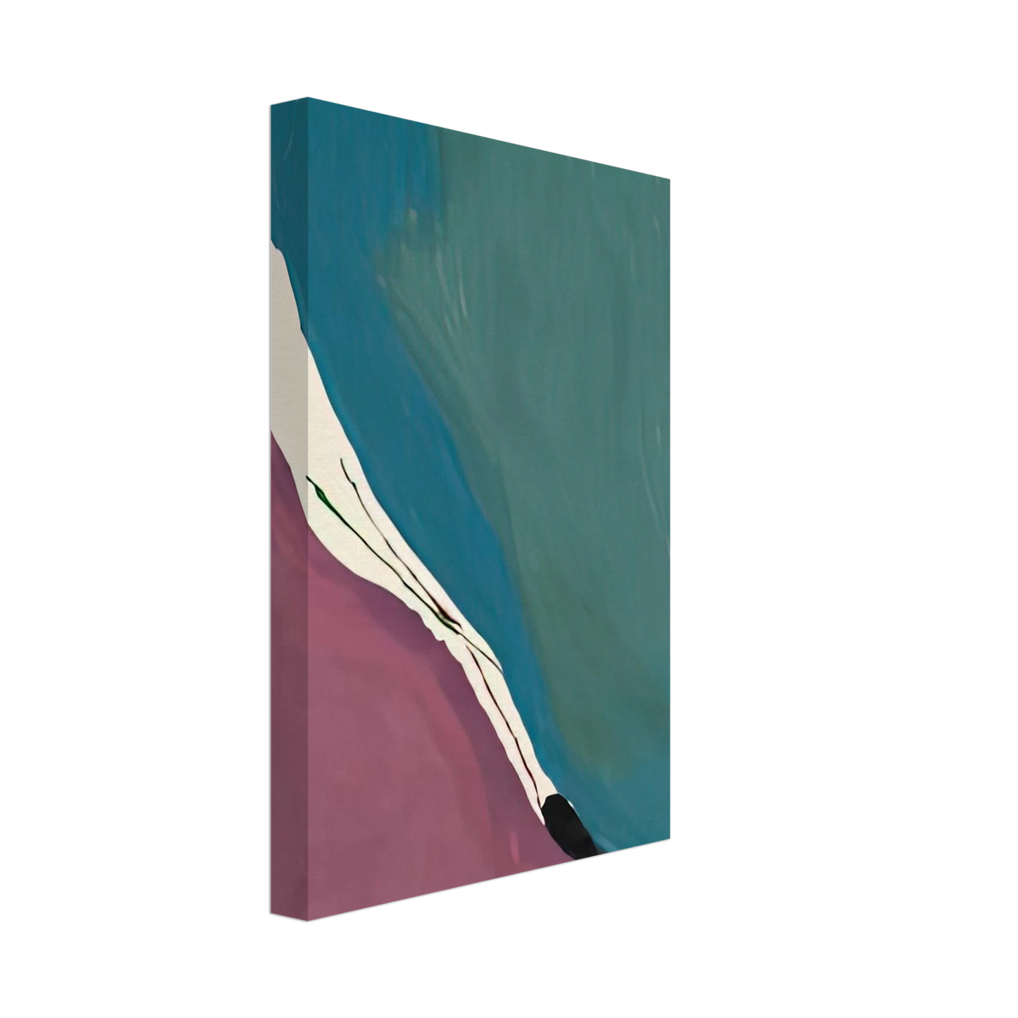 Helen Frankenthaler - Red Travels, 1971- Canvas - 70x100 cm / 28x40 inches-canvas