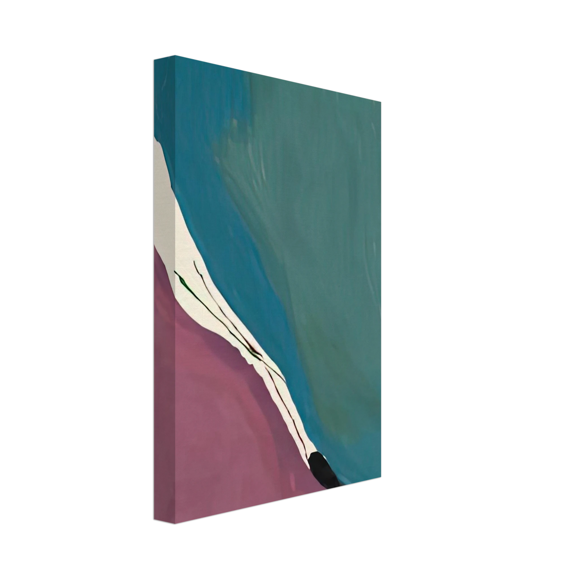 Helen Frankenthaler - Red Travels, 1971- Canvas - 70x100 cm / 28x40 inches-canvas