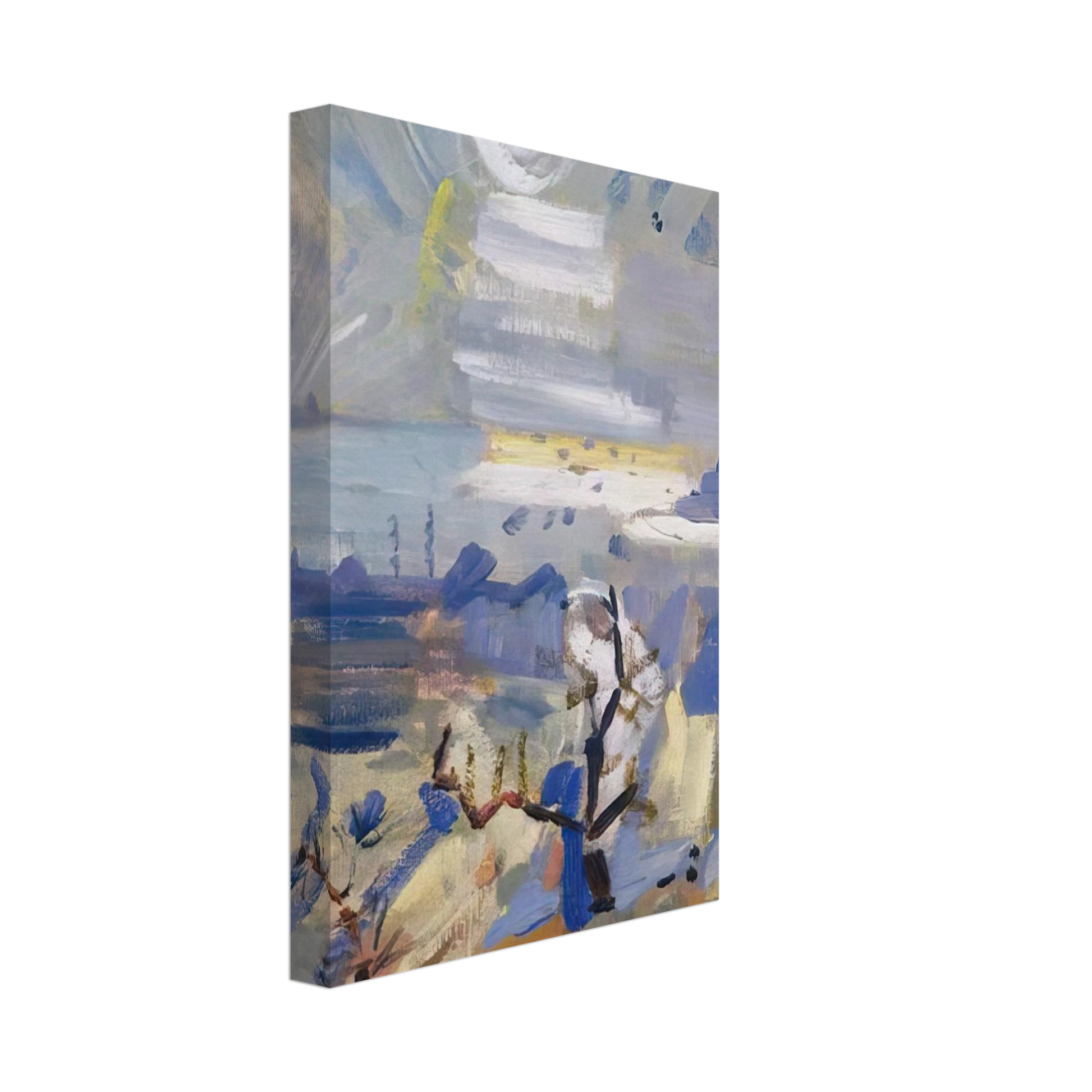 John Marin - Weehawken Sequence, No. 30 - 1916 Canvas - 70x100 cm / 28x40 inches-canvas