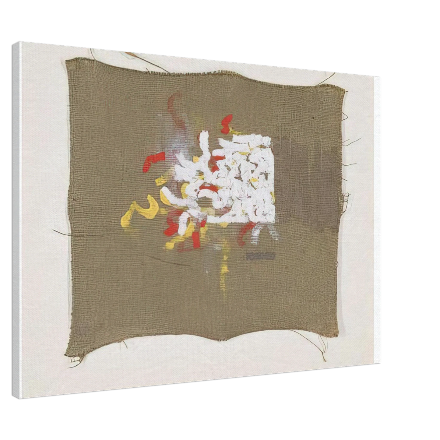 Robert Ryman - Untitled #36 Canvas - 20x30 cm / 8x12 inches-canvas