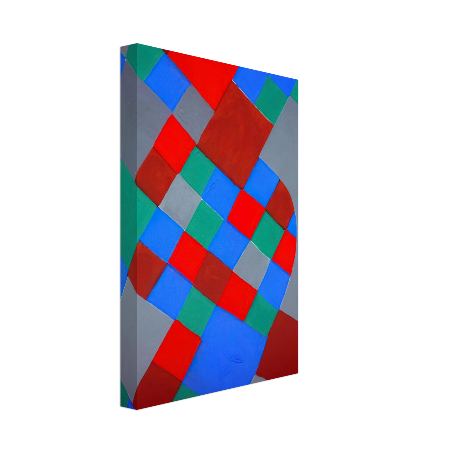 Sonia Delaunay - WORD POETRY POETRY OF COLORS Canvas - 40x60 cm / 16x24 inches-canvas