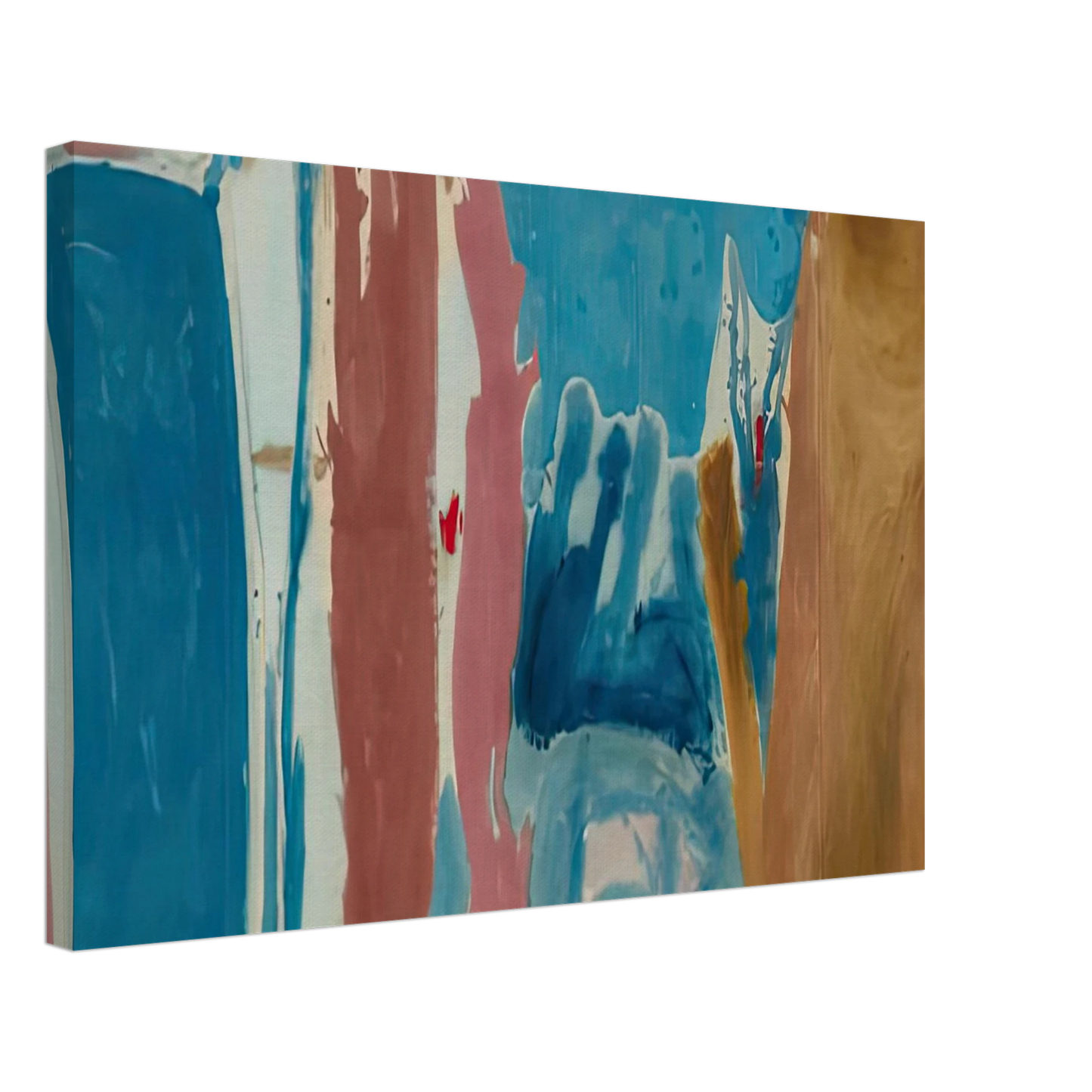 Helen Frankenthaler - Open Wall, 1953- Canvas - 40x60 cm / 16x24 inches-canvas