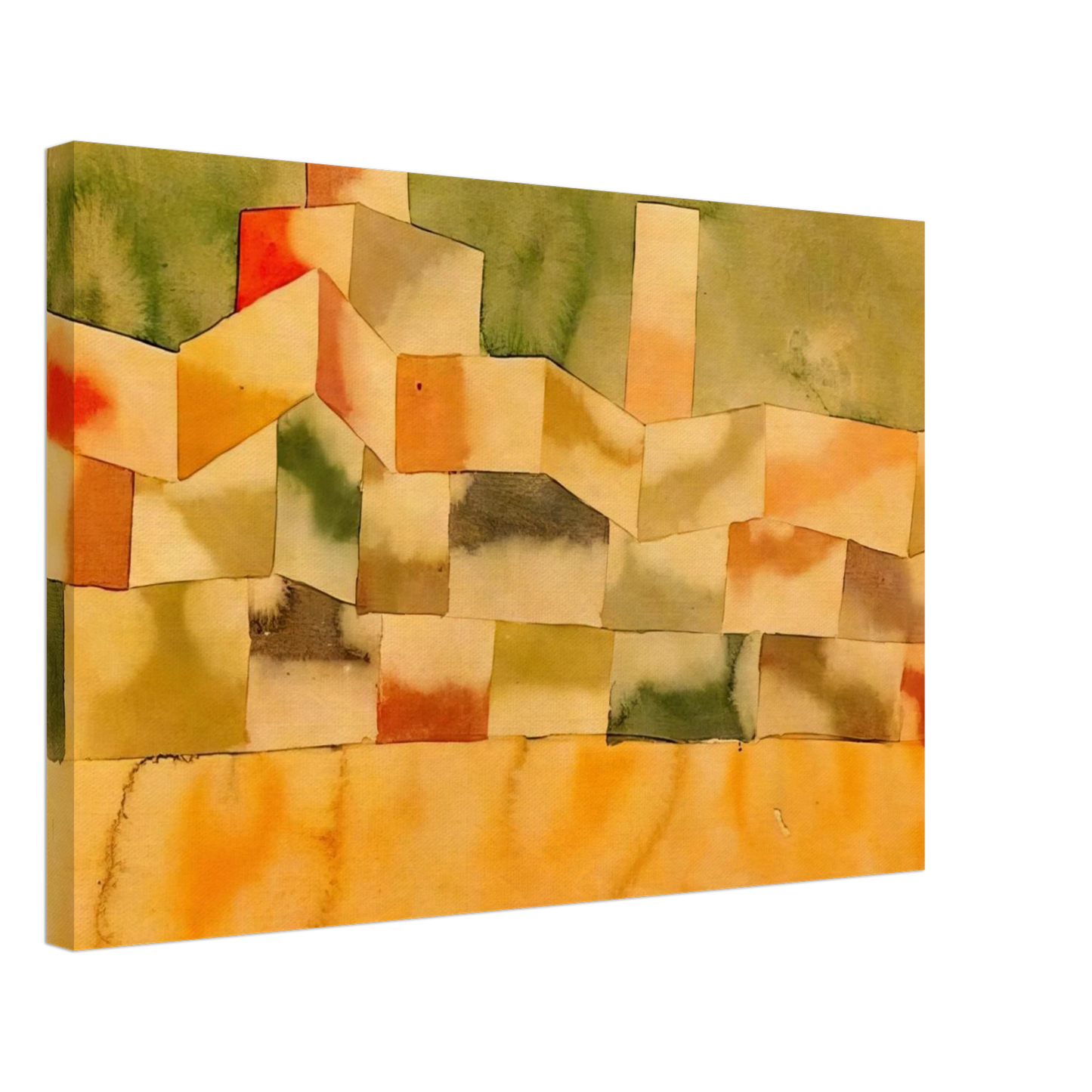 Paul Klee - ORIENTAL ARCHITECTURE 1929 Canvas - 70x100 cm / 28x40 inches-canvas