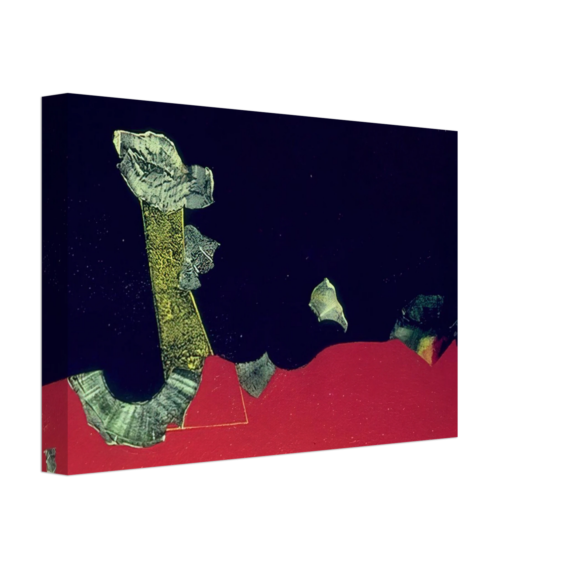 Max Ernst - Landscape with shells Canvas - 40x60 cm / 16x24 inches-canvas