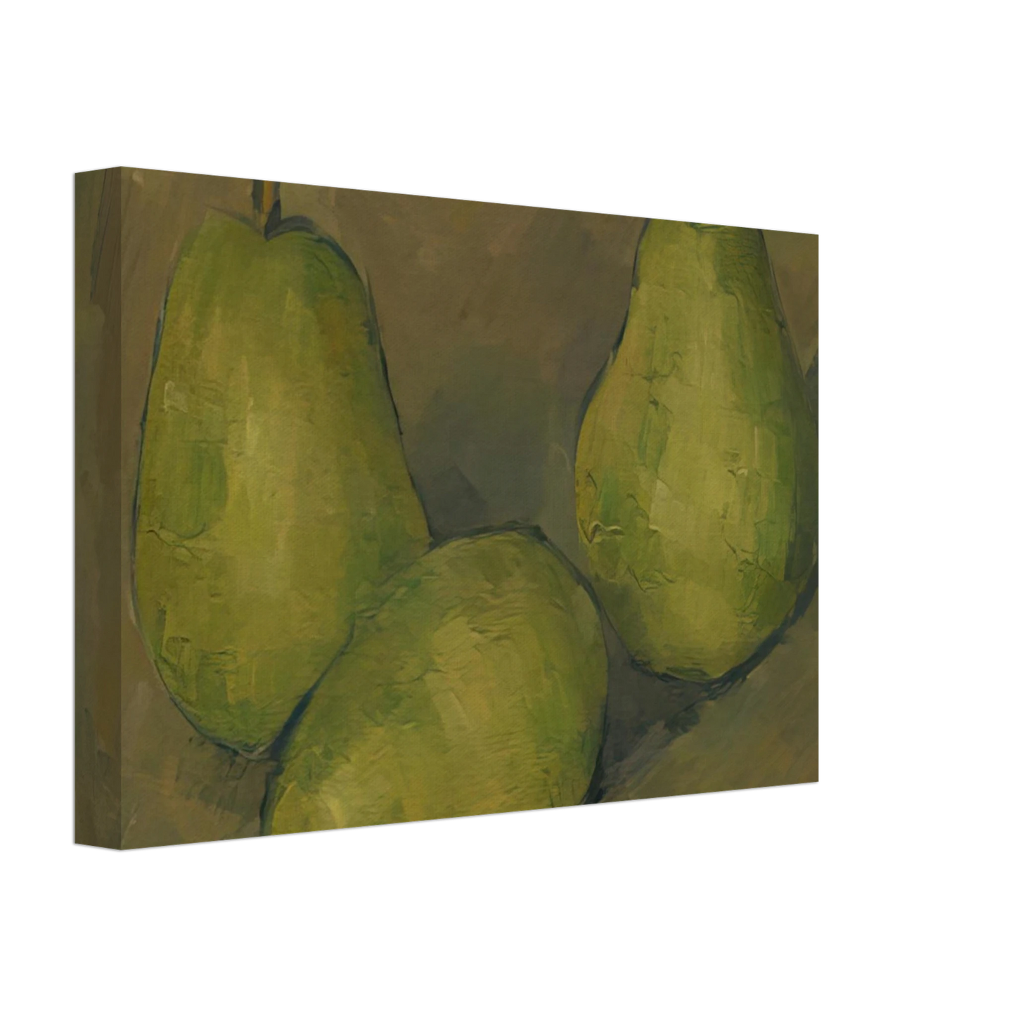Paul Cezanne - Three Pears Canvas - 70x100 cm / 28x40 inches-canvas