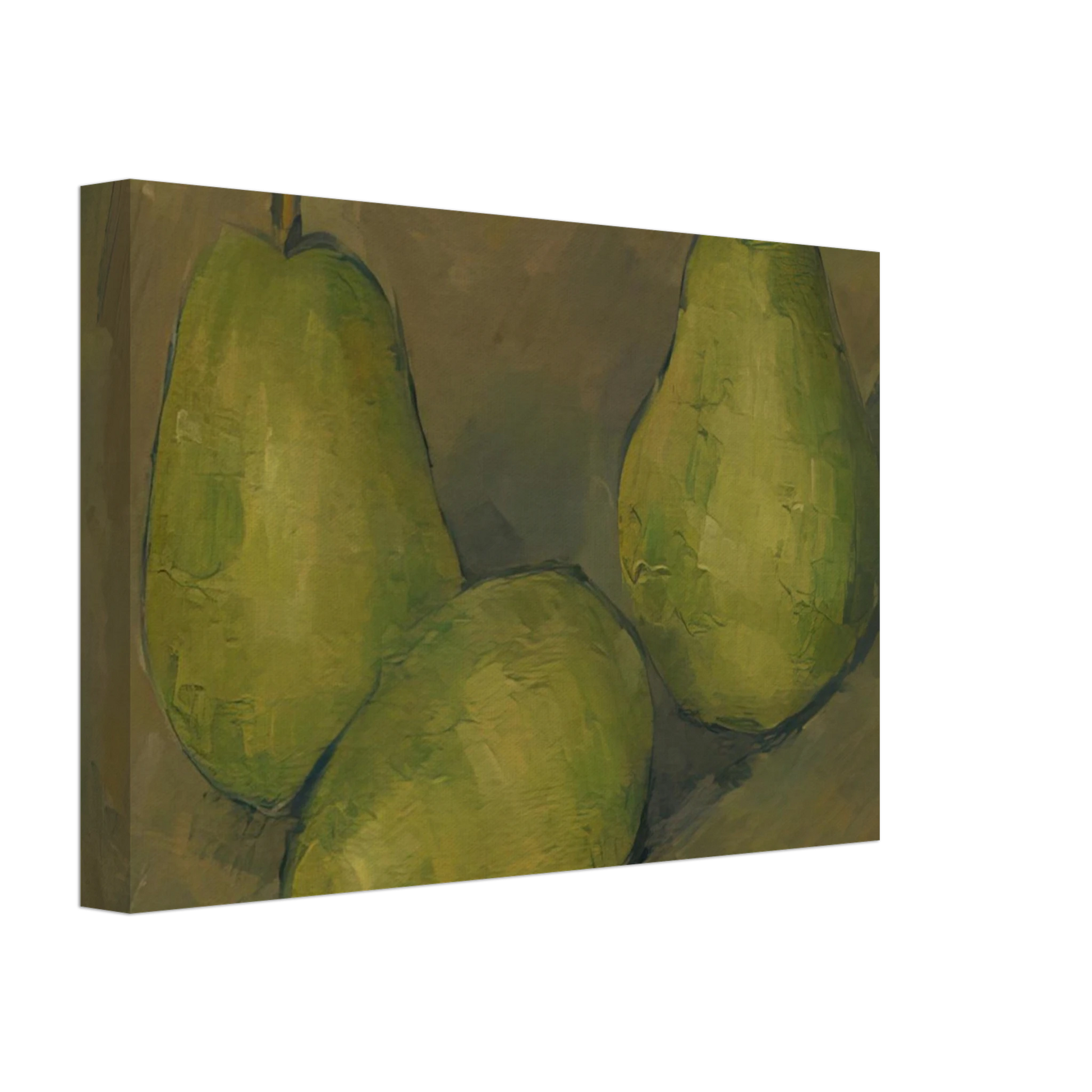 Paul Cezanne - Three Pears Canvas - 70x100 cm / 28x40 inches-canvas
