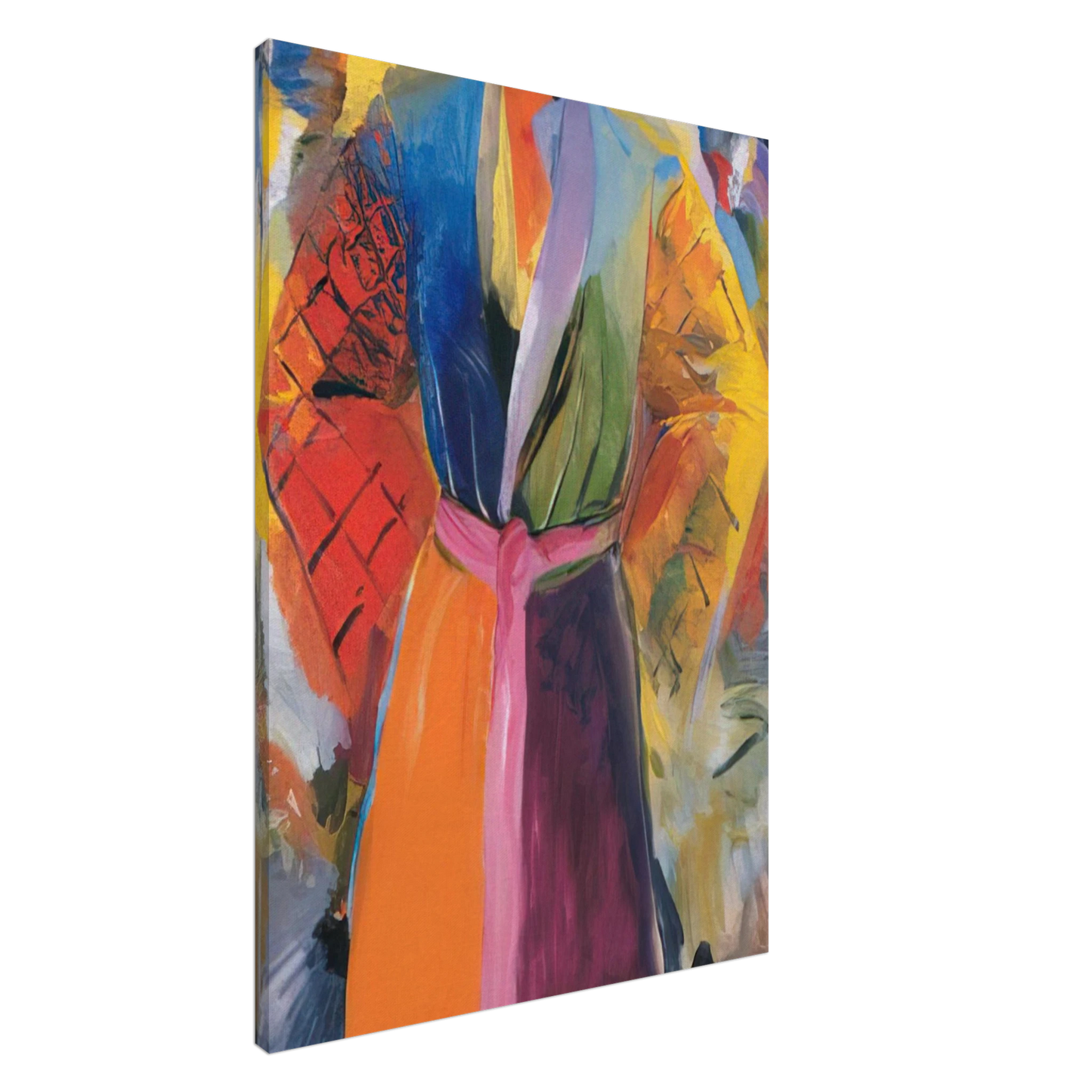 Jim Dine - THE ROBE FOLLOWING HER 4 1985 Canvas - 20x30 cm / 8x12 inches-canvas