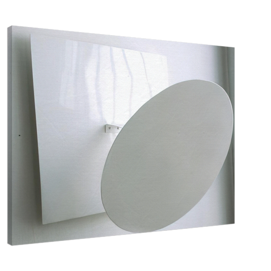 Lygia Pape - Amazonia White - 1989 Canvas - 20x30 cm / 8x12 inches-canvas