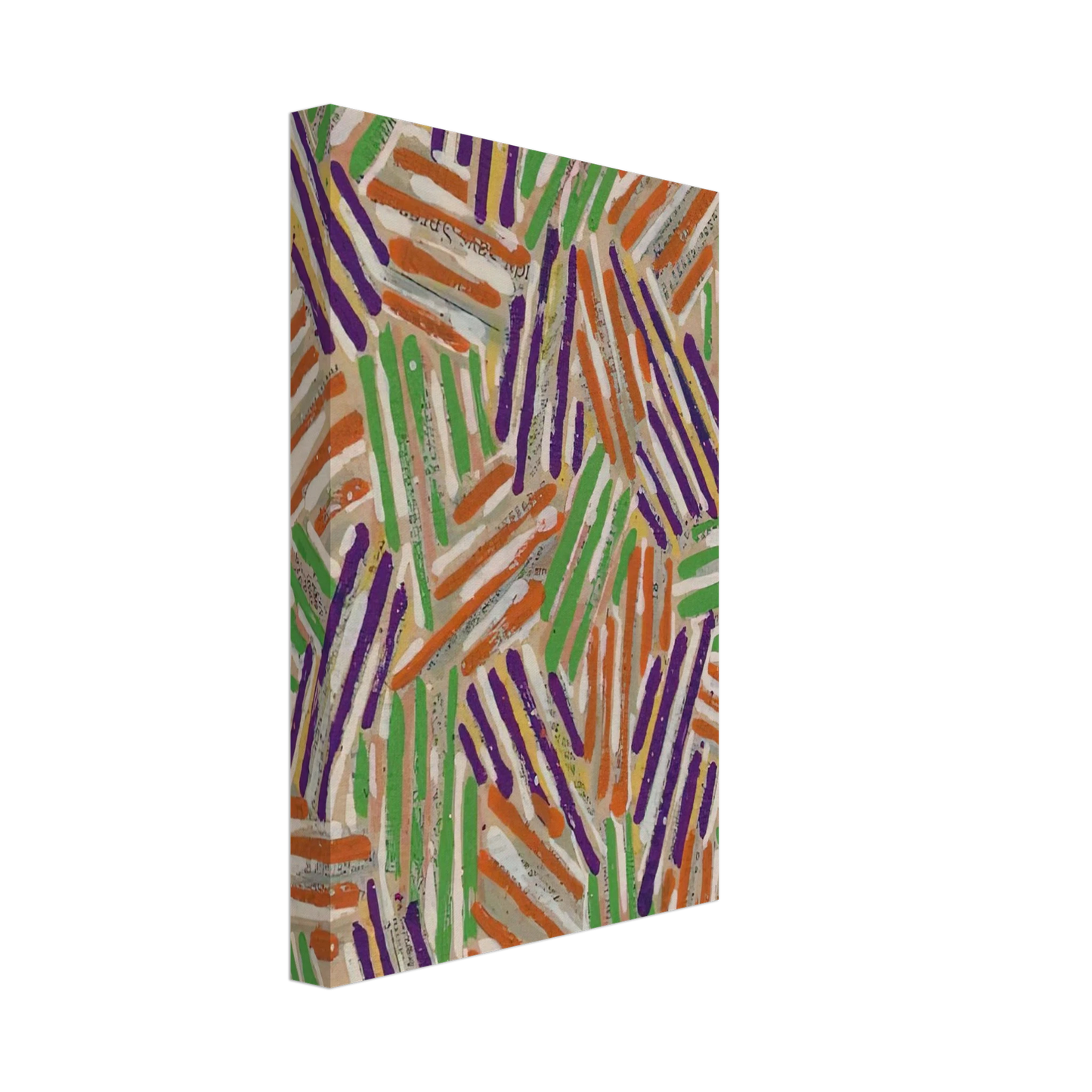 Jasper Johns - UNTITLED ULAE S13 Canvas - 40x60 cm / 16x24 inches-canvas