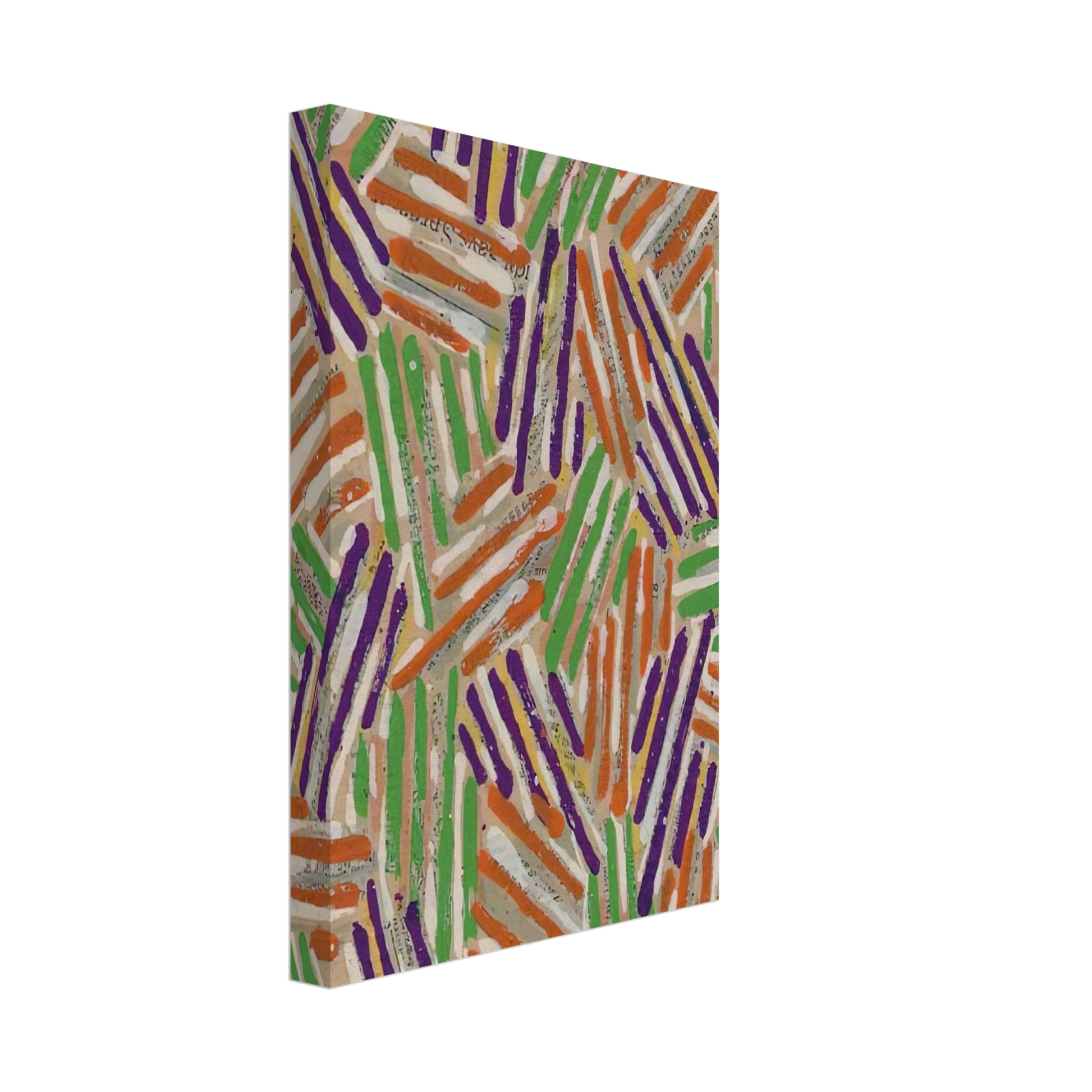 Jasper Johns - UNTITLED ULAE S13 Canvas - 40x60 cm / 16x24 inches-canvas