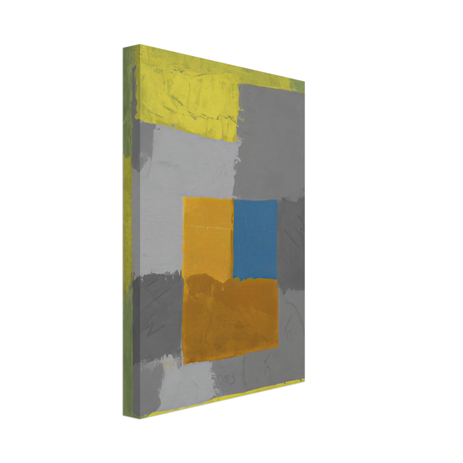 Josef Albers - STUDY FOR HOMAGE TO THE SQUARE 2 Canvas - 40x60 cm / 16x24 inches-canvas