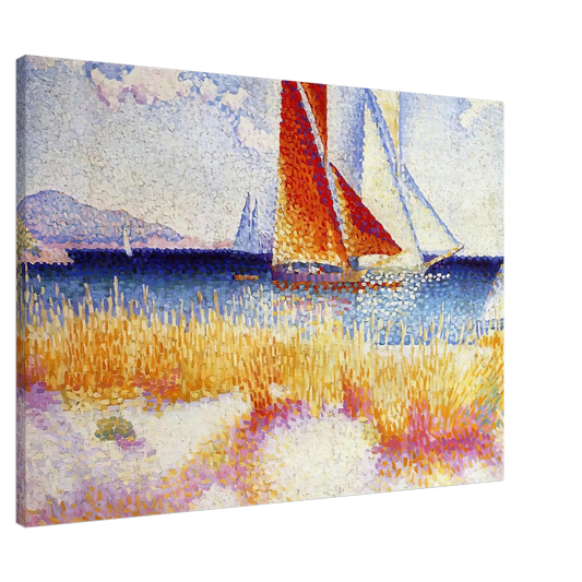 Henri-Edmond Cross - Regatta Canvas - 20x30 cm / 8x12 inches-canvas