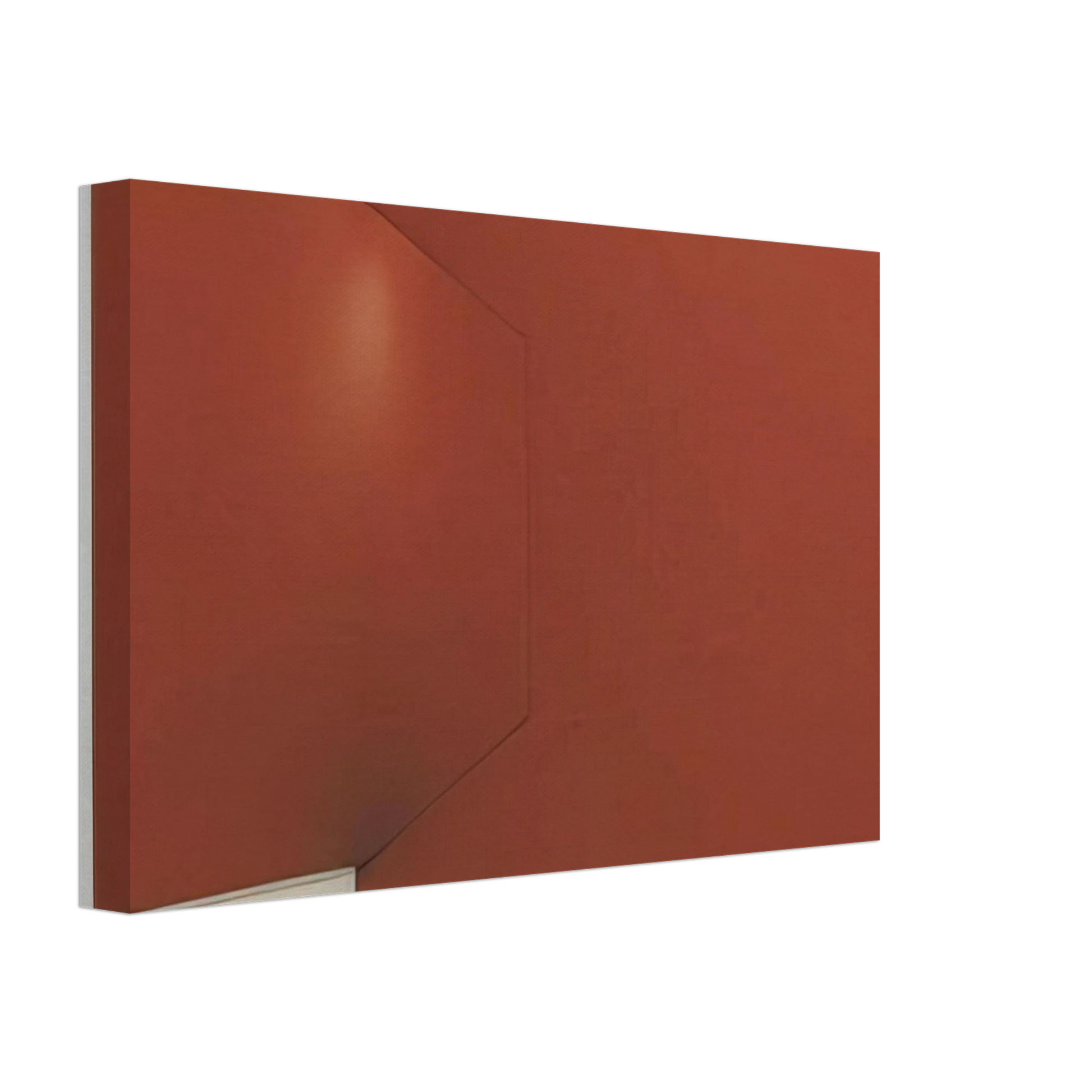 Enrico Castellani - Dittico rosso - 1966 Canvas - 40x60 cm / 16x24 inches-canvas