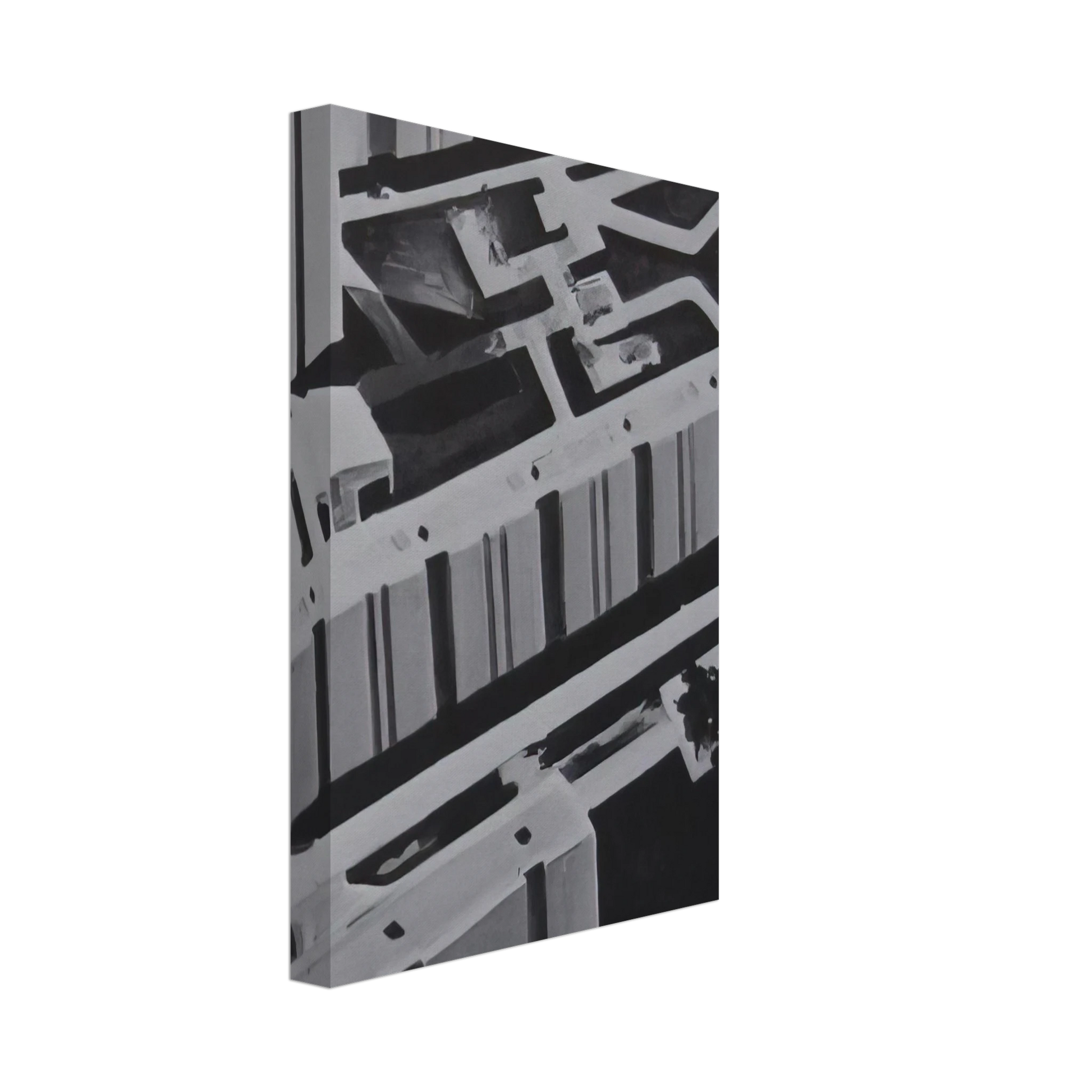 Gerhard Richter - TOWNSCAPE SL 1969 0 Canvas - 70x100 cm / 28x40 inches-canvas