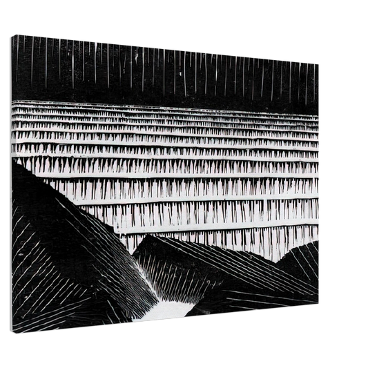 MC Escher - ESCHER (4) Canvas - 20x30 cm / 8x12 inches-canvas