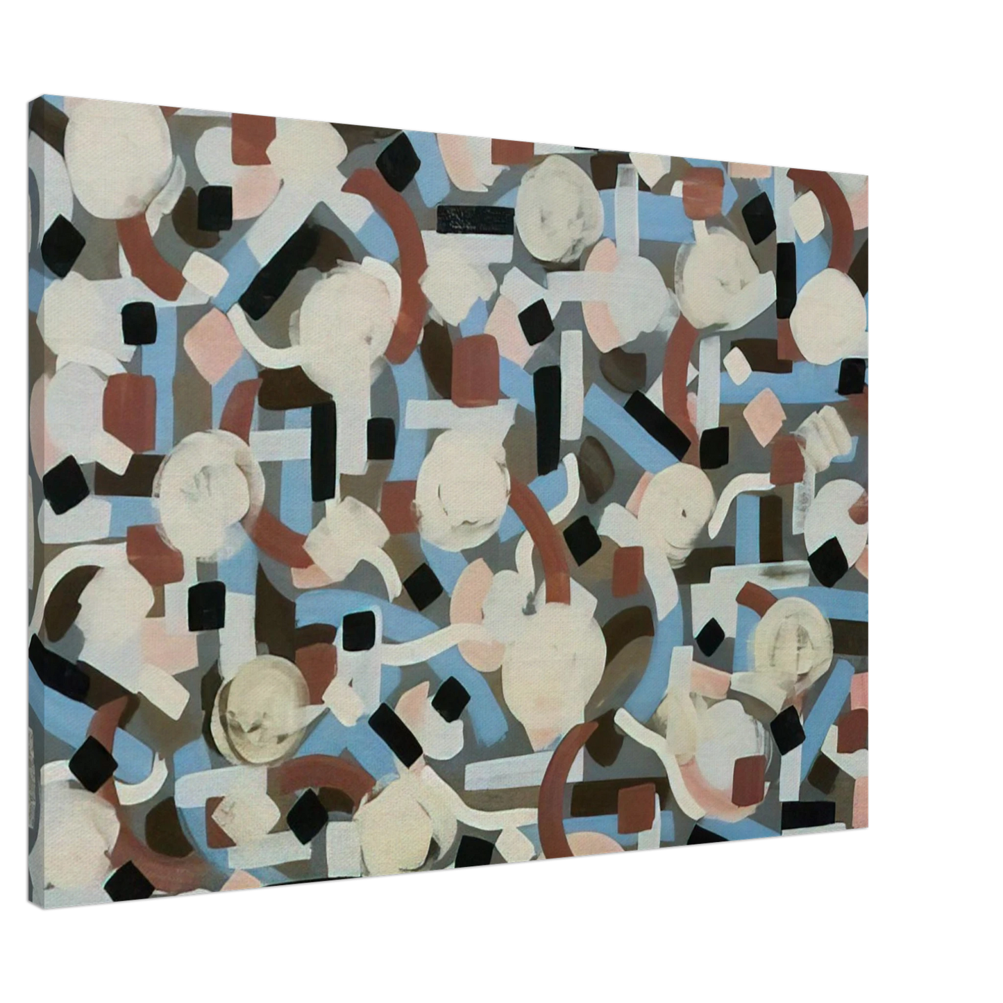 Alfred Manessier - Untitled - 1952 Canvas - 20x30 cm / 8x12 inches-canvas