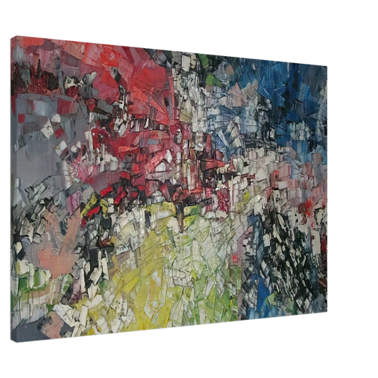 Jean-Paul Riopelle - Horizons ouverts Canvas - 20x30 cm / 8x12 inches-canvas