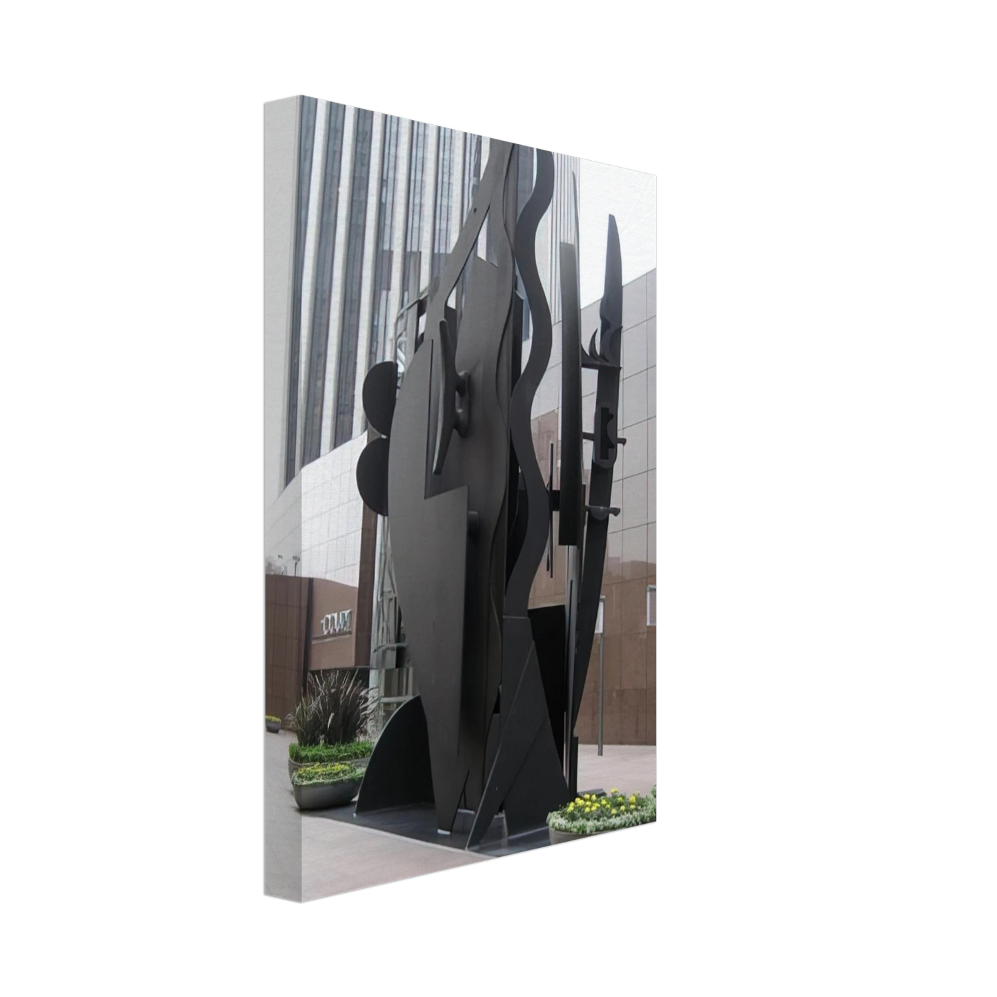 Louise Nevelson - NIGHT SAIL 1983 Canvas - 70x100 cm / 28x40 inches-canvas