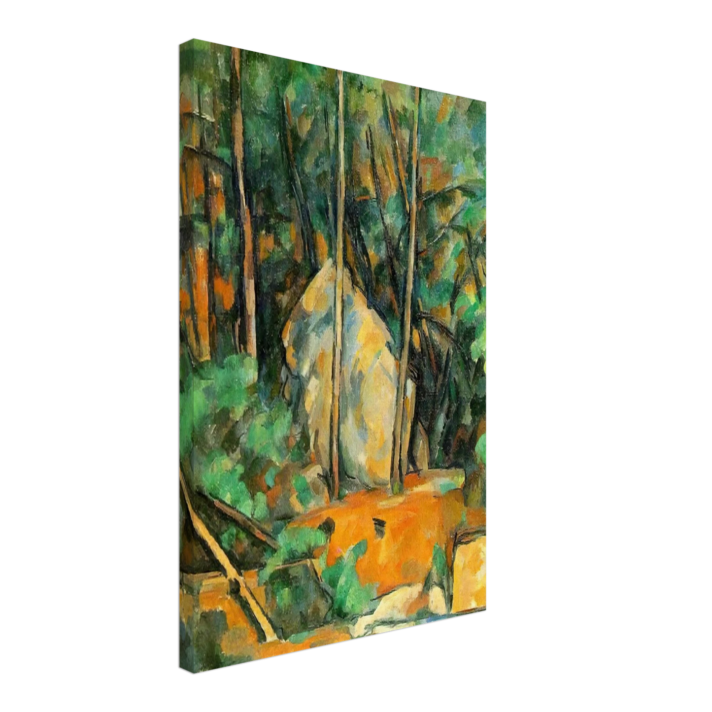 Paul Cezanne - In the Park of Chateau Noir Canvas - 40x60 cm / 16x24 inches-canvas