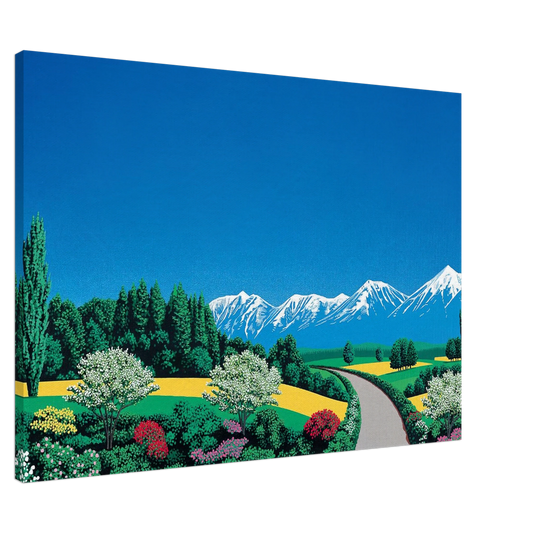 Hiroshi Nagai - Elv Alps Canvas - 20x30 cm / 8x12 inches-canvas
