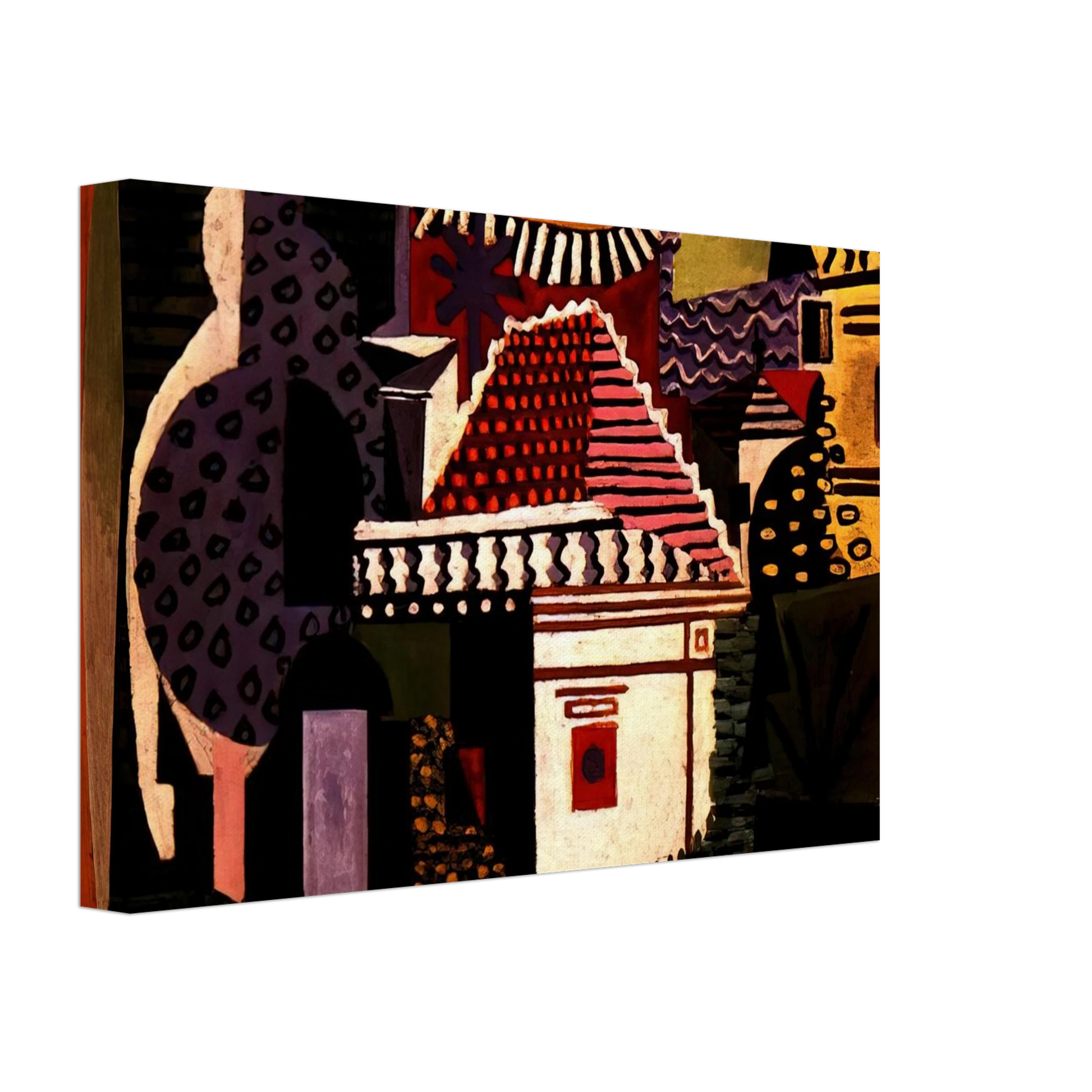 Pablo Picasso - Landscape of Juan-les-Pins Canvas - 70x100 cm / 28x40 inches-canvas