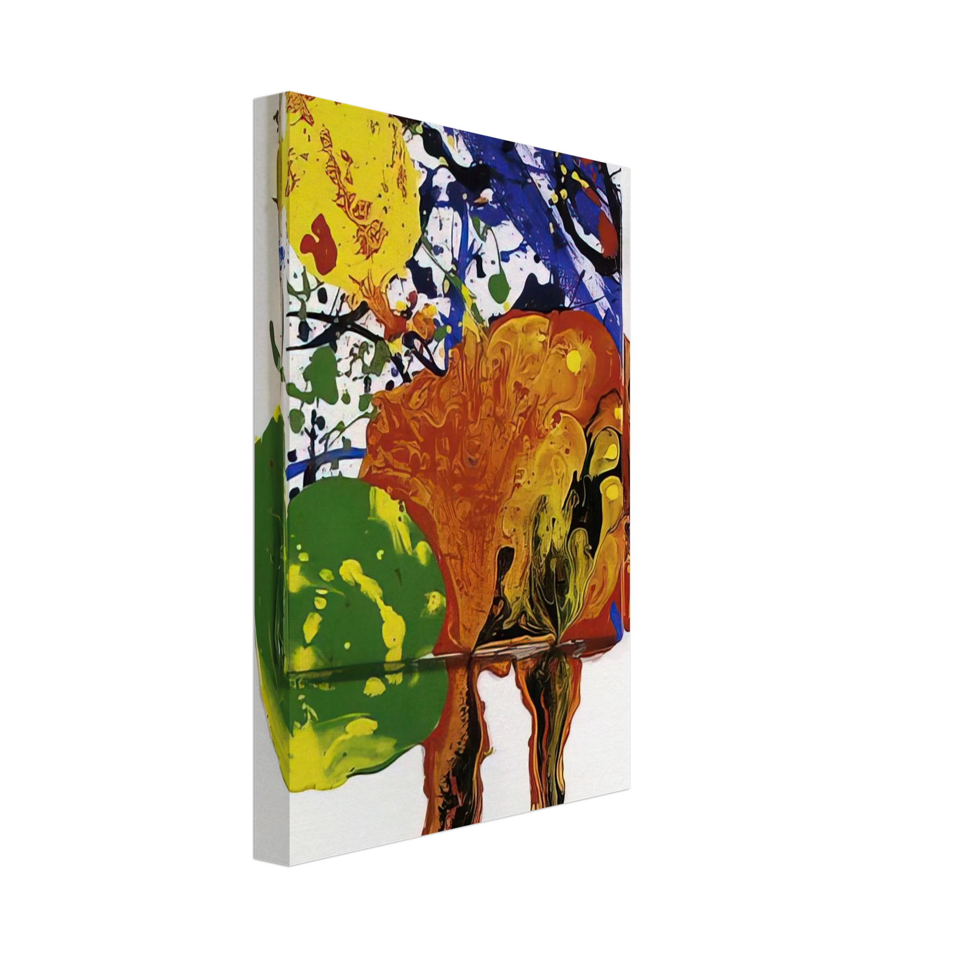 Sam Francis - Untitled  SFP89-105  Canvas - 40x60 cm / 16x24 inches-canvas