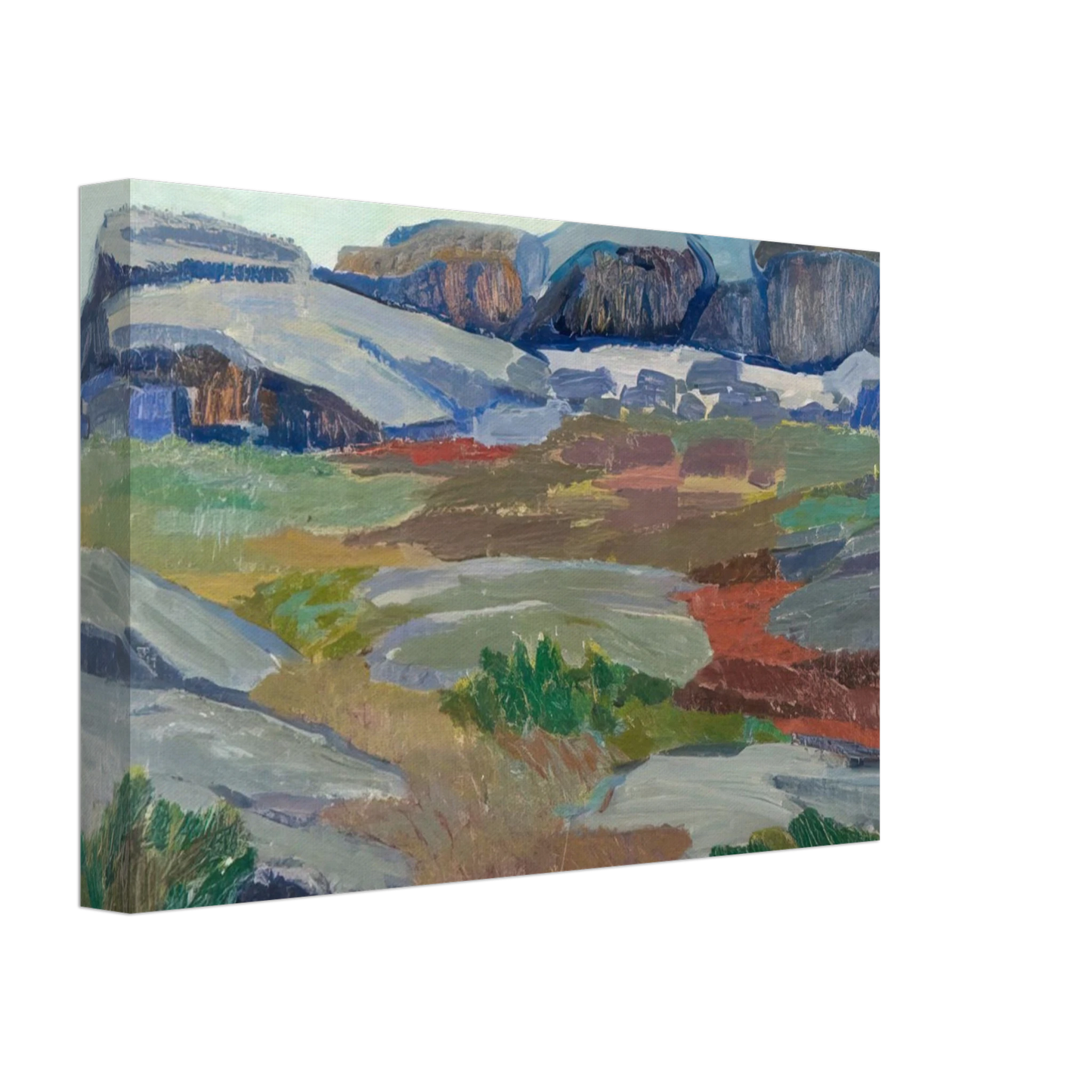 Tove Jansson - View from Pellinge - Expressionism Canvas - 70x100 cm / 28x40 inches-canvas