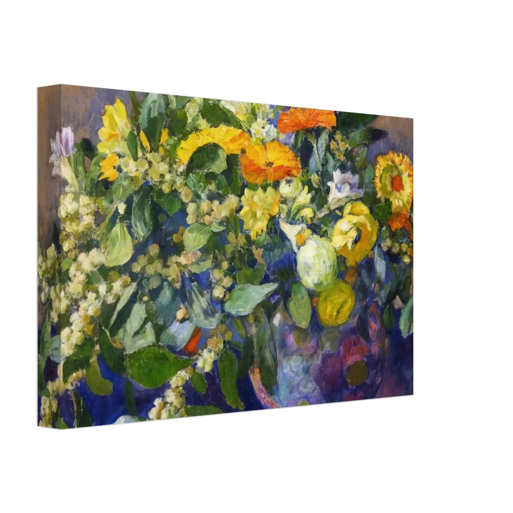 Theo van Rysselberghe - VASE OF FLOWERS 1923 Canvas - 70x100 cm / 28x40 inches-canvas