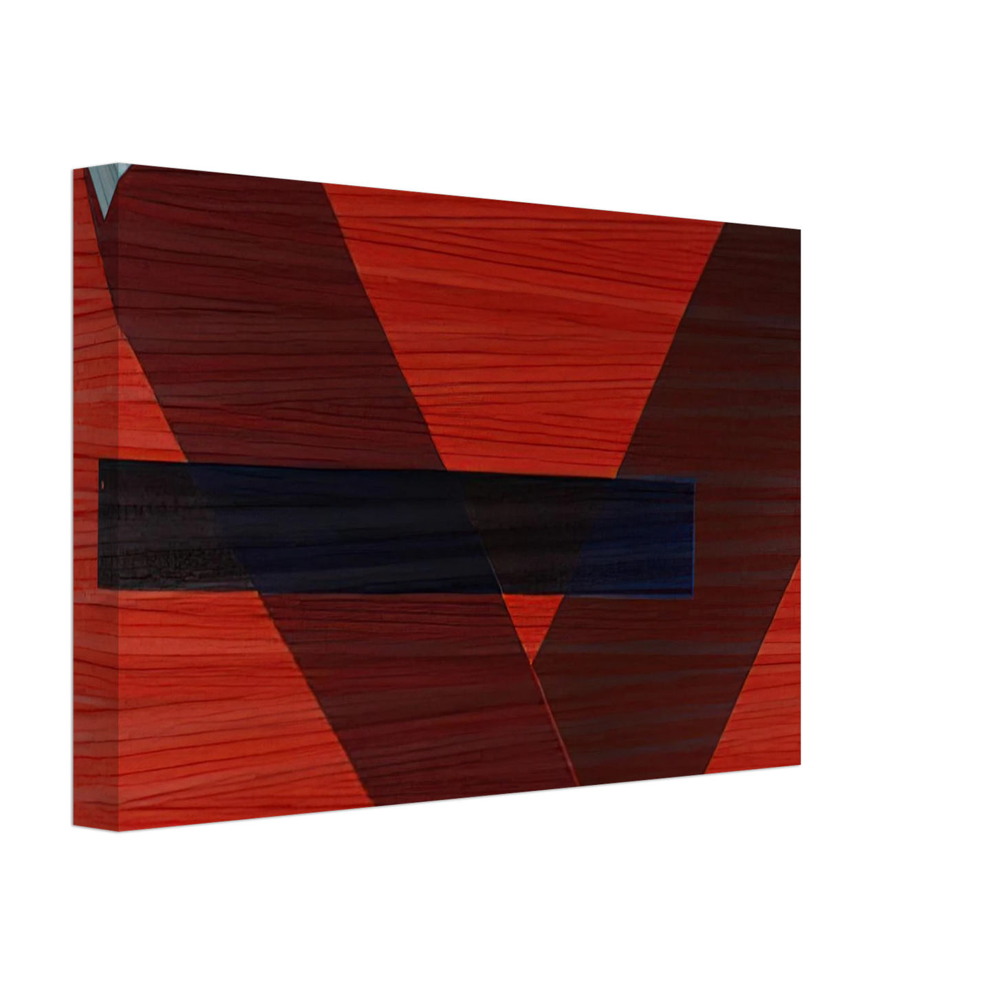 Sam Gilliam - Blue Line Canvas - 40x60 cm / 16x24 inches-canvas