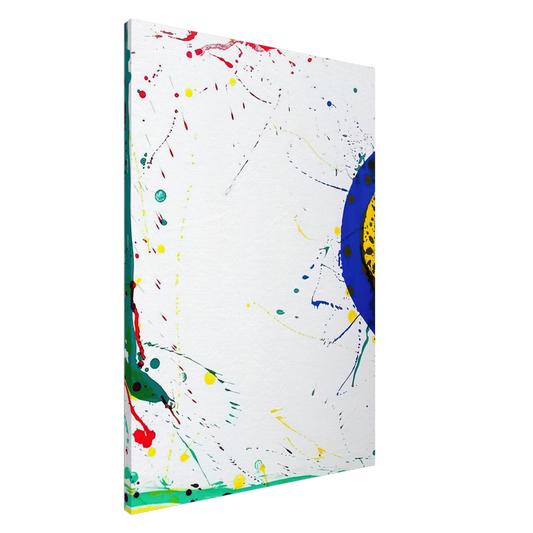Sam Francis - Untitled  SF-315  Canvas - 20x30 cm / 8x12 inches-canvas