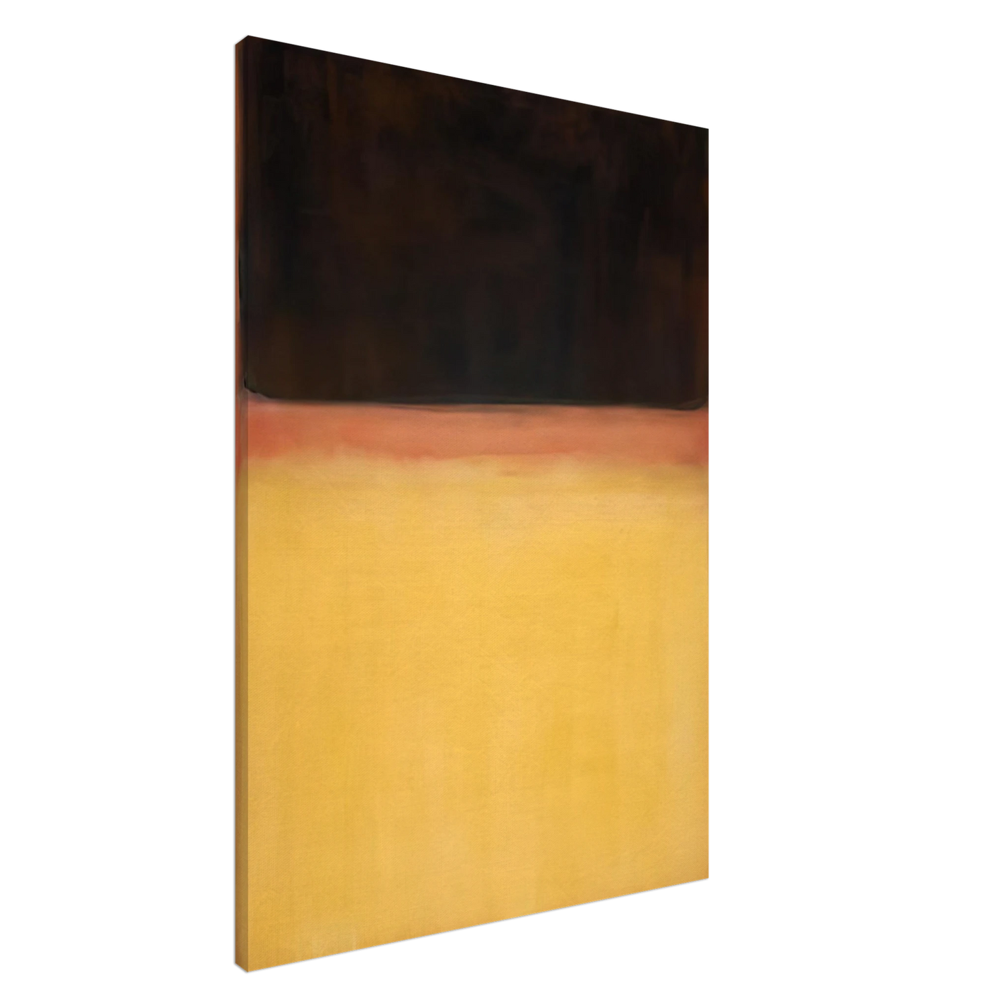 Mark Rothko - No.9 Dark over Light Earth - 1954 Canvas - 20x30 cm / 8x12 inches-canvas