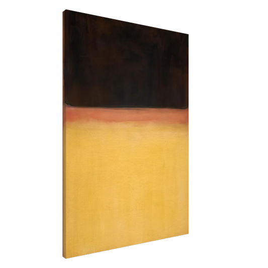Mark Rothko - No.9 Dark over Light Earth - 1954 Canvas - 20x30 cm / 8x12 inches-canvas