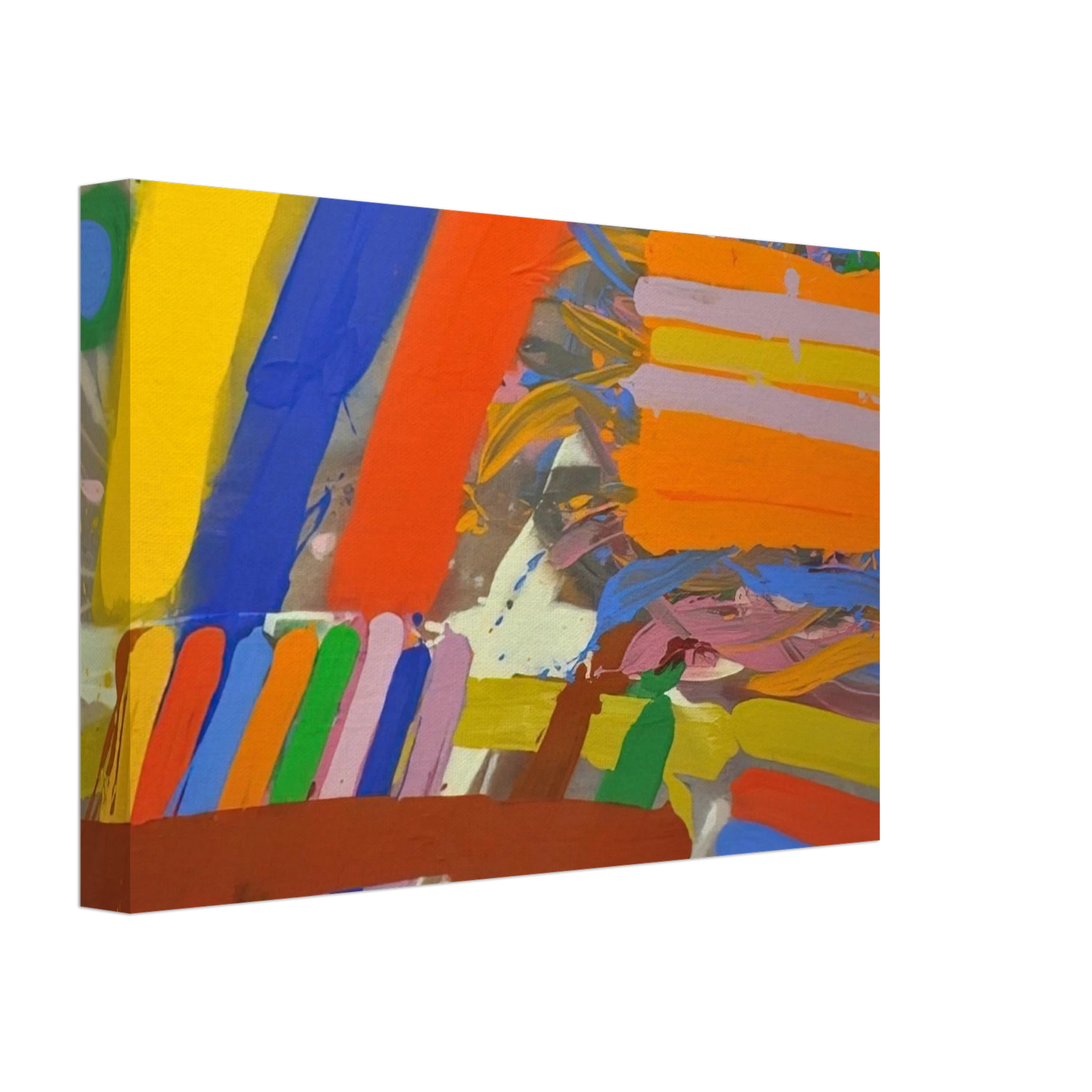 Albert Irvin - Woolhara - 1986 Canvas - 40x60 cm / 16x24 inches-canvas