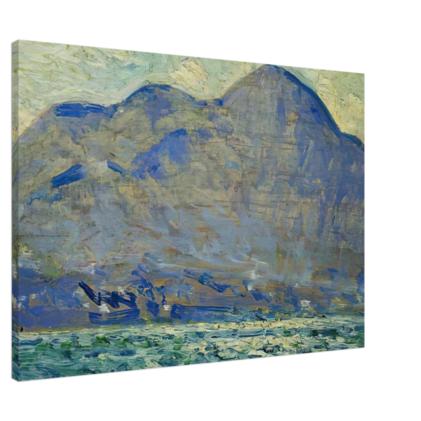 Childe Hassam - Mt. Beacon at Newburgh Canvas - 20x30 cm / 8x12 inches-canvas