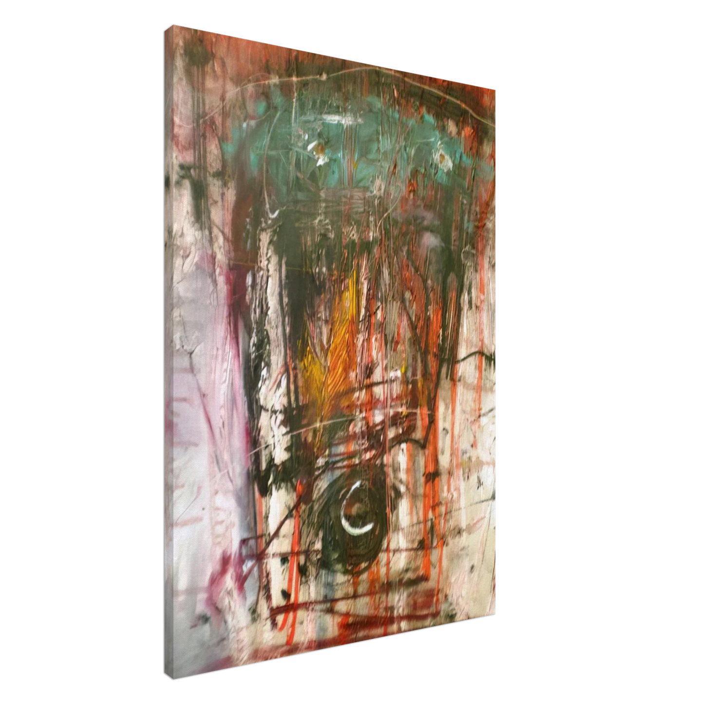 Wols - Composition - 1947 Canvas - 20x30 cm / 8x12 inches-canvas