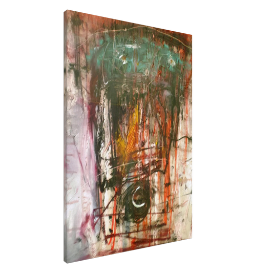 Wols - Composition - 1947 Canvas - 20x30 cm / 8x12 inches-canvas